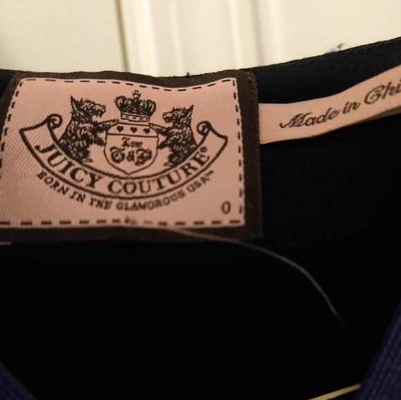 Black and purple Juicy Couture size 0 - Picture 2 of 4